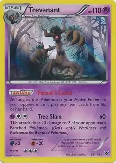 Trevenant Reverse Holo 55