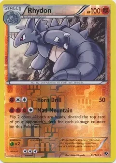 Rhydon Reverse Holo 61