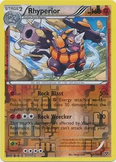 Rhyperior Reverse Holo 62