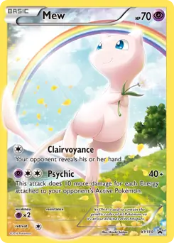 Mew - XY Black Star Promos