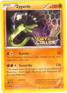 Zygarde Prerelease Staff XY129
