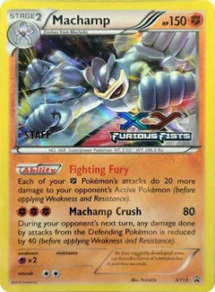 Machamp Prerelease Staff XY13