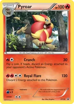 Pyroar XY26