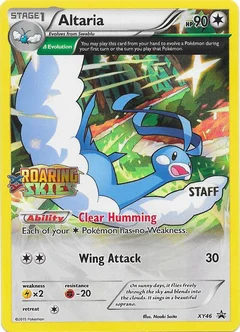 Altaria Prerelease Staff XY46